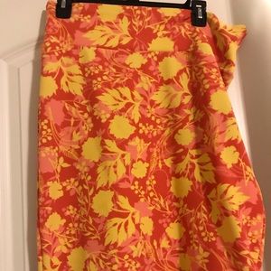 EUC Lularoe Cassie Skirt